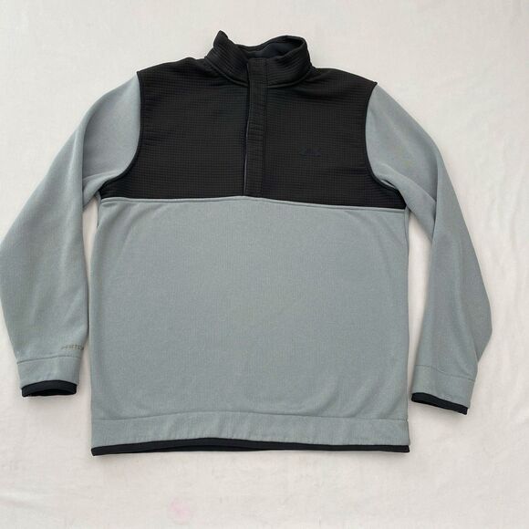 Under Armour Sweatshirt Mens Medium Gray Pullover Storm ColdGear Loose Golf - Picture 1 of 9